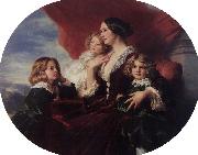 Franz Xaver Winterhalter Elzbieta Branicka, Countess Krasinka and her Children oil painting